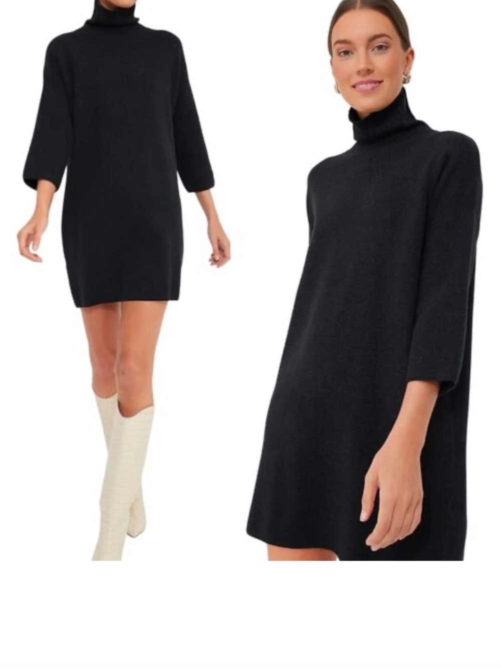 Pomander Place Noir Vivianne Sweater Dress